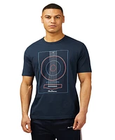 Ben Sherman Men's Linear Guitar Print T-Shirt