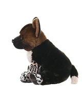 Wild Republic Cuddlekins African Wild Dog Pup Stuffed Animal, 12 Inches