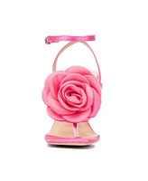 New York & Company Peony Women's Satin Heel Sandals