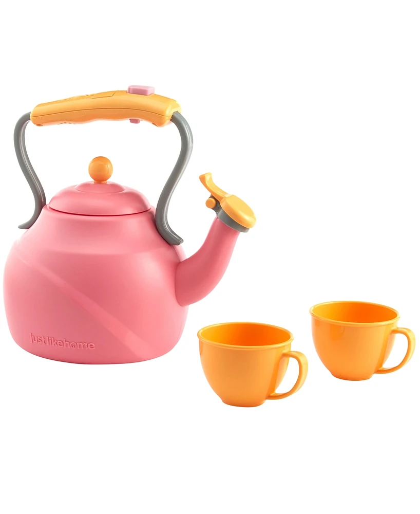 Just Like Home Toy Tea Kettle Play Set