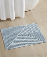 Decor Studio Luna Stripe Skid-Resistant Bath Rug, 20" x 30"