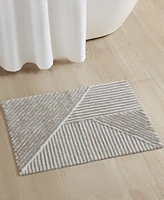 Decor Studio Luna Stripe Skid-Resistant Bath Rug, 20" x 30"