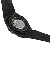 Tissot Men's Swiss Automatic Prx Powermatic 80 Black Rubber Strap Watch 40mm