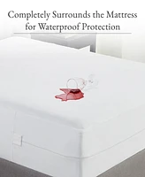 California Design Den 2-Pack Waterproof Mattress Encasement - Zippered - Protects All Six-Sides - Cooling