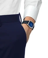 Tissot Women's Swiss Stylist Blue Leather Strap Watch 32mm