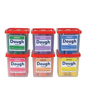 Kaplan Early Learning Kaplan Dough Classic Colors - 1.98 lb Containers - Assorted pre