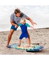 Hongge 33-Inch Lightweight Boogie Board with Eps Core, Xpe Deck, and Hdpe Bottom