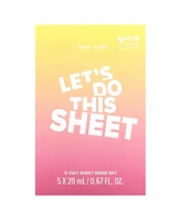 I Dew Care Sheet Mask Pack - Let's Do This Sheet | 5