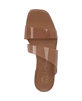 Naturalizer Illuminate-Low Square Toe Slide Sandals