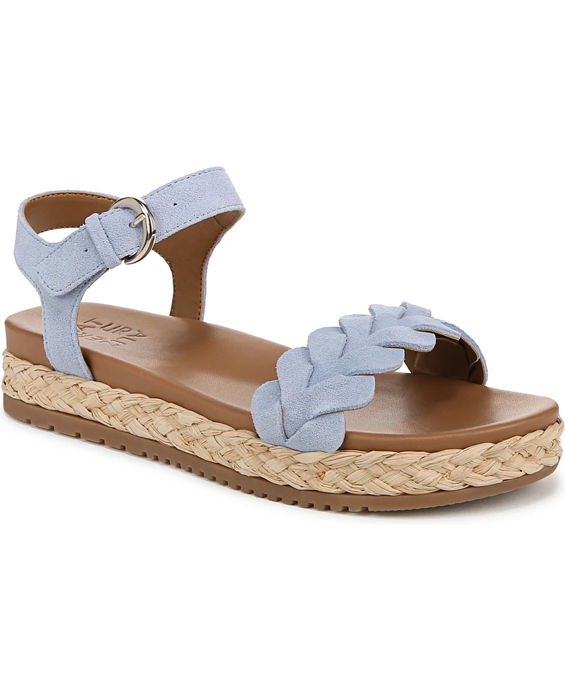 Naturalizer Women's Neila Open Round Toe Flatform Sandals