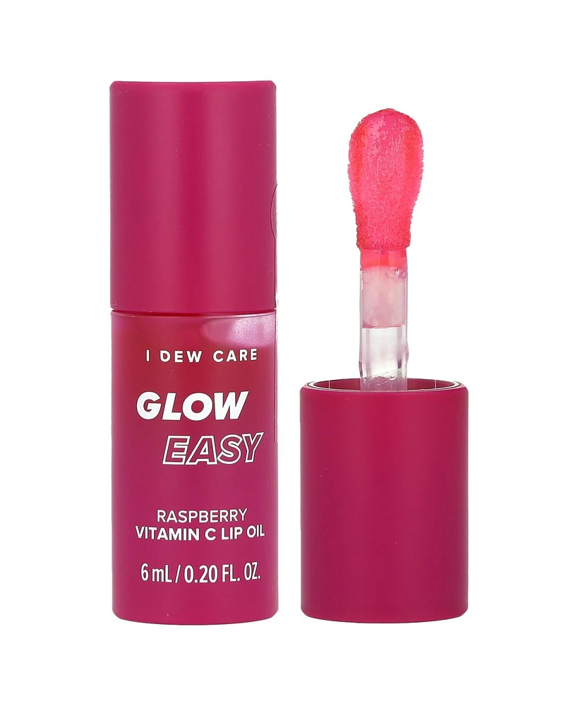 I Dew Care Glow Easy Vitamin C Lip Oil Raspberry