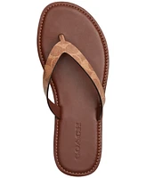 Coach Women's Brianna Flip Flop Sandals