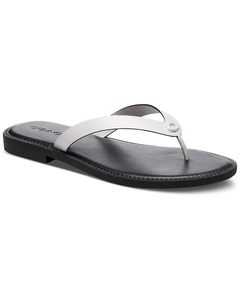 Coach Women's Brianna Flip Flop Sandals