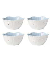 Lenox Butterfly Meadow Floral Dessert Bowls, Set of 4