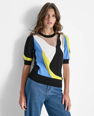 Dkny Women's Colorblocked Sweater