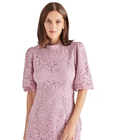 Steve Madden Women's Diya Lace Mini Dress