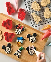 Disney Home Bake with Mickey Mouse 8-Piece Cookie Cutter and Stamp Set