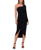 Siena Women's Ruffled One-Shoulder Midi Dress