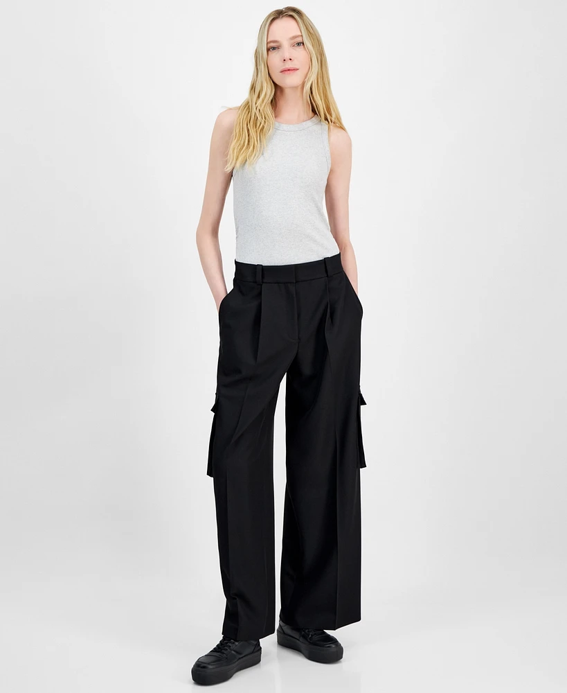 Hugo Women's Wide-Leg Trousers