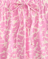 State of Day Women's 2-Pc. Short-Sleeve Notched-Collar Pajama Set Xs-3X