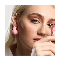 Sohi Women's The Medium Semi-Chunky Hoop Earrings