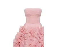 Milla Women's Dramatically Flowered Tulle Dress