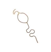 Sohi Women's The Bijou Multi-Layer Lariat Necklace