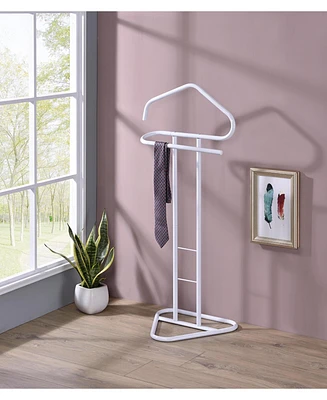 Kings Brand Furniture Kalblins Metal Clothing Wardrobe Suit Valet Rack Stand