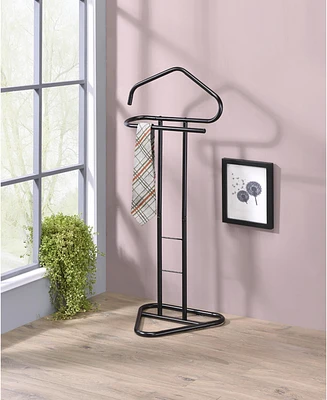 Kings Brand Furniture Kalblins Metal Clothing Wardrobe Suit Valet Rack Stand