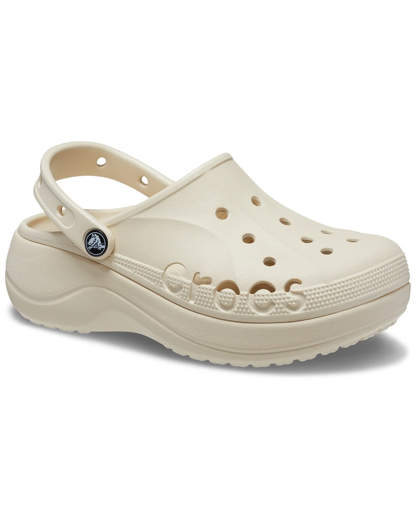 Crocs Women's Baya Platform Clogs from Finish Line