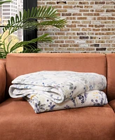 Lucky Brand Wildflower Plush Throw, 50" x 70"