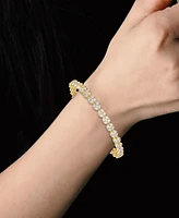 Diamond Round Cluster Tennis Bracelet (5 ct. t.w.) in 14k Gold