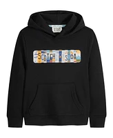 Scotch & Soda Big Boys Graphic Fleece Hoodie