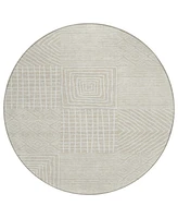 Addison Chantille Machine Washable ACN1044 8'x8' Round Area Rug