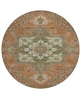 Addison Chantille Machine Washable ACN1036 8'x8' Round Area Rug