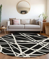 Addison Chantille Machine Washable ACN1040 8'x8' Round Area Rug
