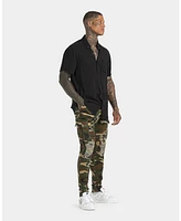 Xxiii Men's Sergeant Camo Ripped Jeans