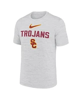 Nike Men's White Usc Trojans Campus Slant Velocity Performance T-Shirt