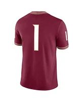 Nike Men's 1 Garnet Florida State Seminoles Game Jersey