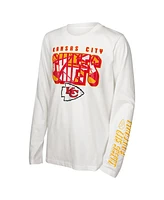 Outerstuff Big Boys and Girls Kansas City Chiefs the Mix T-Shirt Combo Set