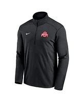 Nike Men's Black Ohio State Buckeyes Primetime Pacer Performance Half-Zip Top