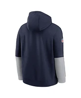 Nike Men's Navy Dallas Cowboys Sideline Club Pullover Hoodie