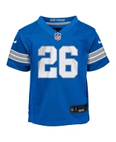 Nike Preschool Jahmyr Gibbs Blue Detroit Lions Player Game Jersey