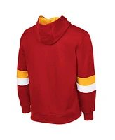 G-iii Sports by Carl Banks Men's Red/Gold Kansas City Chiefs Adaptive Faceoff Pullover Hoodie