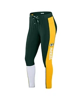 Women's Wear by Erin Andrews Green Bay Packers Color Block Leggings