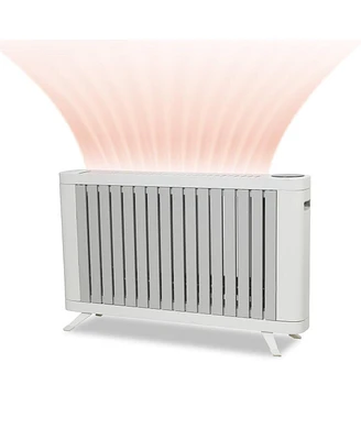 Slickblue 1500W Electric Baseboard Heater with Adjustable Thermostat for Efficient Space Heating