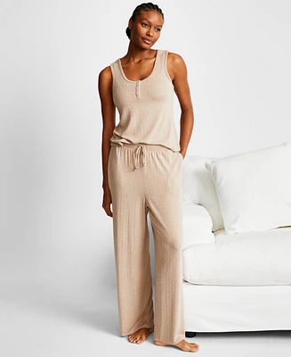 State Of Day Women's Pointelle Tank Pajama Set, Exclusively at Macy's
