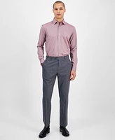 Hugo Boss Men's Valerio Long Sleeve Button-Front Geo Print Shirt