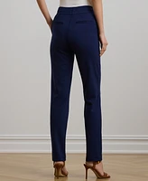 Lauren Ralph Petite Ponte Ankle Pants