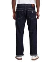 Guess Jeans Men's G16 Straight-Fit Selvedge Rinse Wash